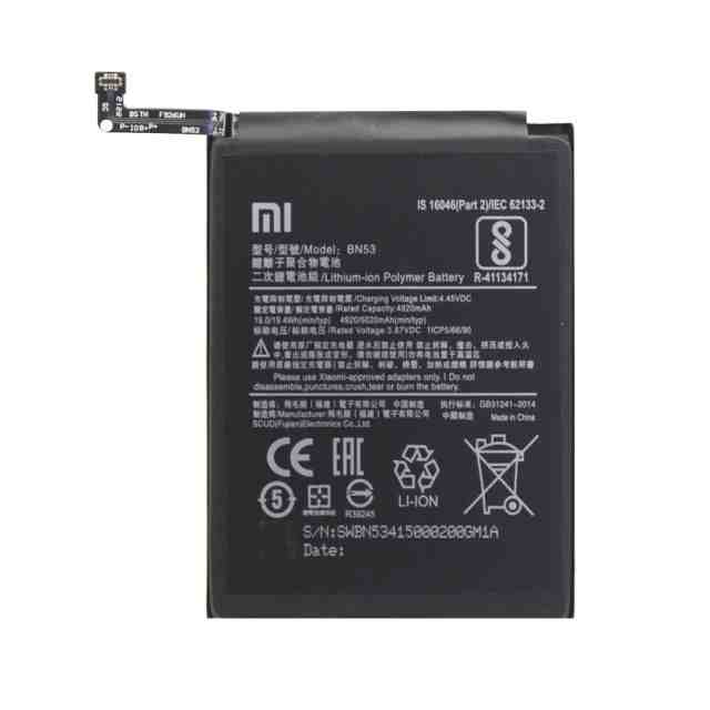 BATERIA XIAOMI NOTE 9 PRO/ NOTE 10 PRO BN53